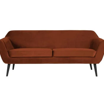 Hot WOOOD Rocco Bank 187 Cm Velvet Roest