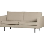 Fashion WOOOD Rodeo 2,5-zits Bank Bouclé Beige