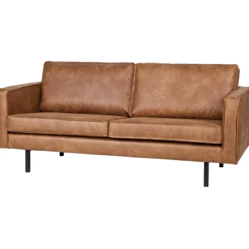 Online WOOOD Rodeo 2,5-zits Bank Ecoleer Cognac