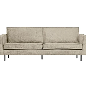 New WOOOD Rodeo 2,5-zits Bank Structure Velvet Wheatfield