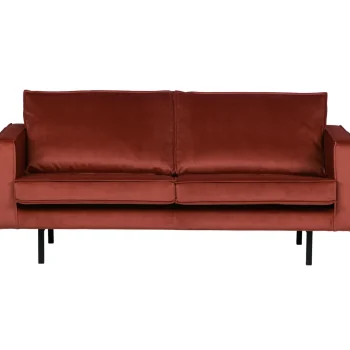 Discount WOOOD Rodeo 2,5-zits Bank Velvet Kastanje Kastanjebruin