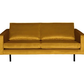 New WOOOD Rodeo 2,5-zits Bank Velvet Oker