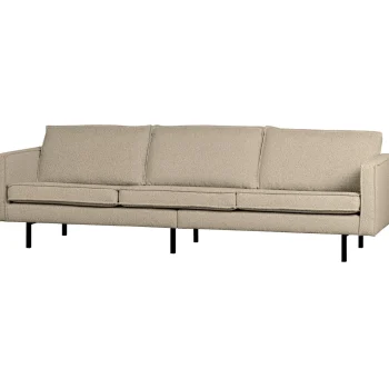 Best WOOOD Rodeo Bank 3-zits Bouclé Beige