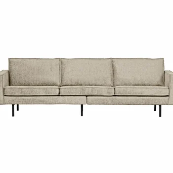 New WOOOD Rodeo Bank 3-zits Structure Velvet Wheatfield