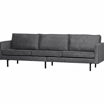 Hot WOOOD Rodeo Bank 3-zits Structure Velvet Mountain