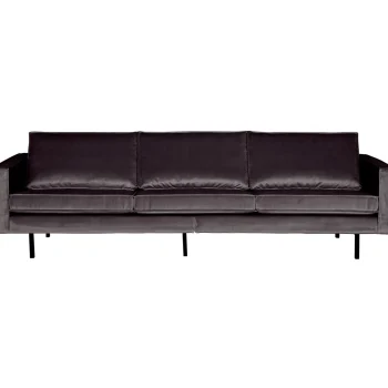 Discount WOOOD Rodeo Bank 3-zits Velvet Antraciet