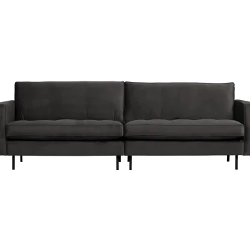 Hot WOOOD Rodeo Classic 3-zits Bank Velvet Antraciet