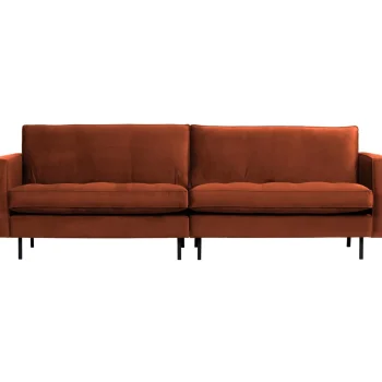 Online WOOOD Rodeo Classic 3-zits Bank Velvet Roest