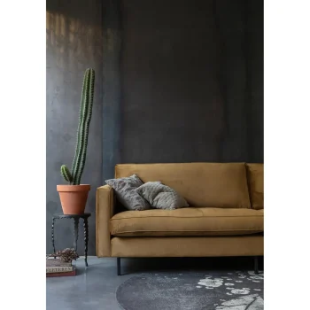 Hot WOOOD Rodeo Classic 3-zits Bank Velvet Honinggeel