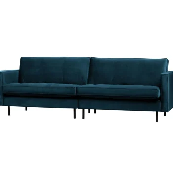 Discount WOOOD Rodeo Classic 3-zits Bank Velvet Blauw