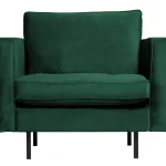 Hot WOOOD Rodeo Classic Fauteuil Velvet Bosgroen