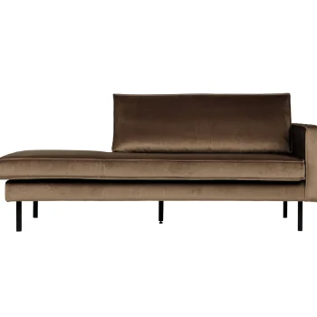 Outlet WOOOD Rodeo Daybed Rechts Velvet Taupe