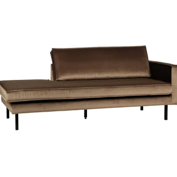 Outlet WOOOD Rodeo Daybed Rechts Velvet Taupe