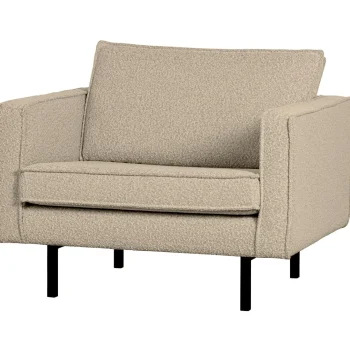 Outlet WOOOD Rodeo Fauteuil Bouclé Beige