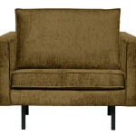 Discount WOOOD Rodeo Fauteuil Structure Velvet Brass