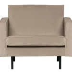 Discount WOOOD Rodeo Fauteuil Velvet Khaki