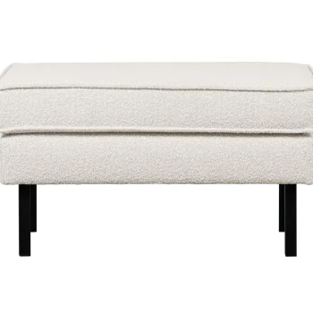 Online WOOOD Rodeo Hocker Op Poten Bouclé Naturel