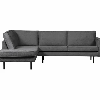 New WOOOD Rodeo Hoekbank Links Structure Velvet Mountain