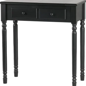 Clearance WOOOD Romy Hal/kaptafel Hout Zwart