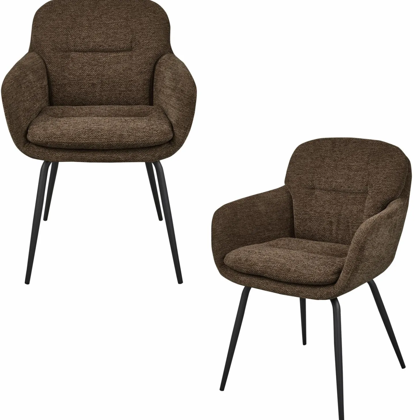 runa-eetkamerstoel-chenille-wa-tDPYverk-5.webp Sale WOOOD Runa Eetkamerstoel Chenille Warm Bruin