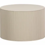 Fashion WOOOD Sanne Bijzettafel Rond Antiek Beige