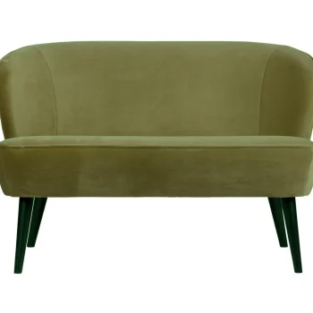 Discount WOOOD Sara Bankje Velvet Army