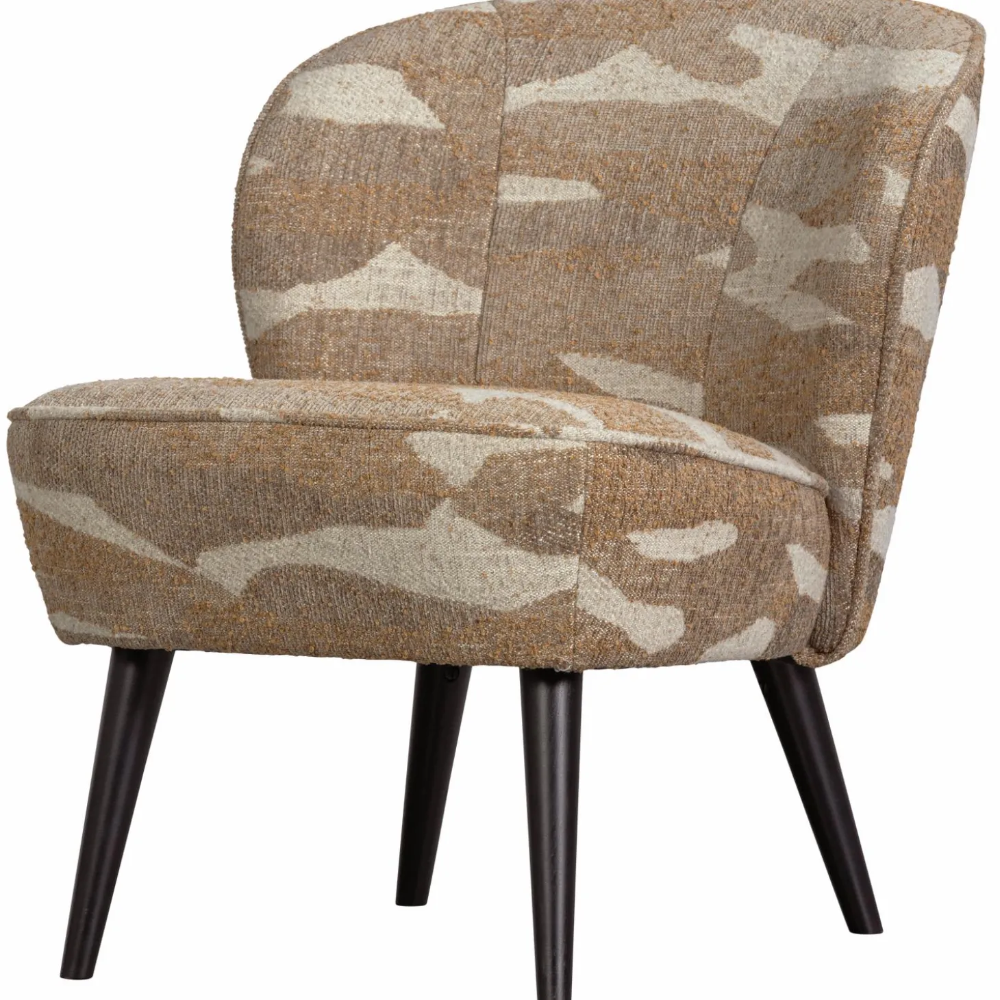 sara-fauteuil-geweven-stof-cam-KOTuQduF-0.webp Outlet WOOOD Sara Fauteuil Geweven Stof Camouflage Dessin Zand