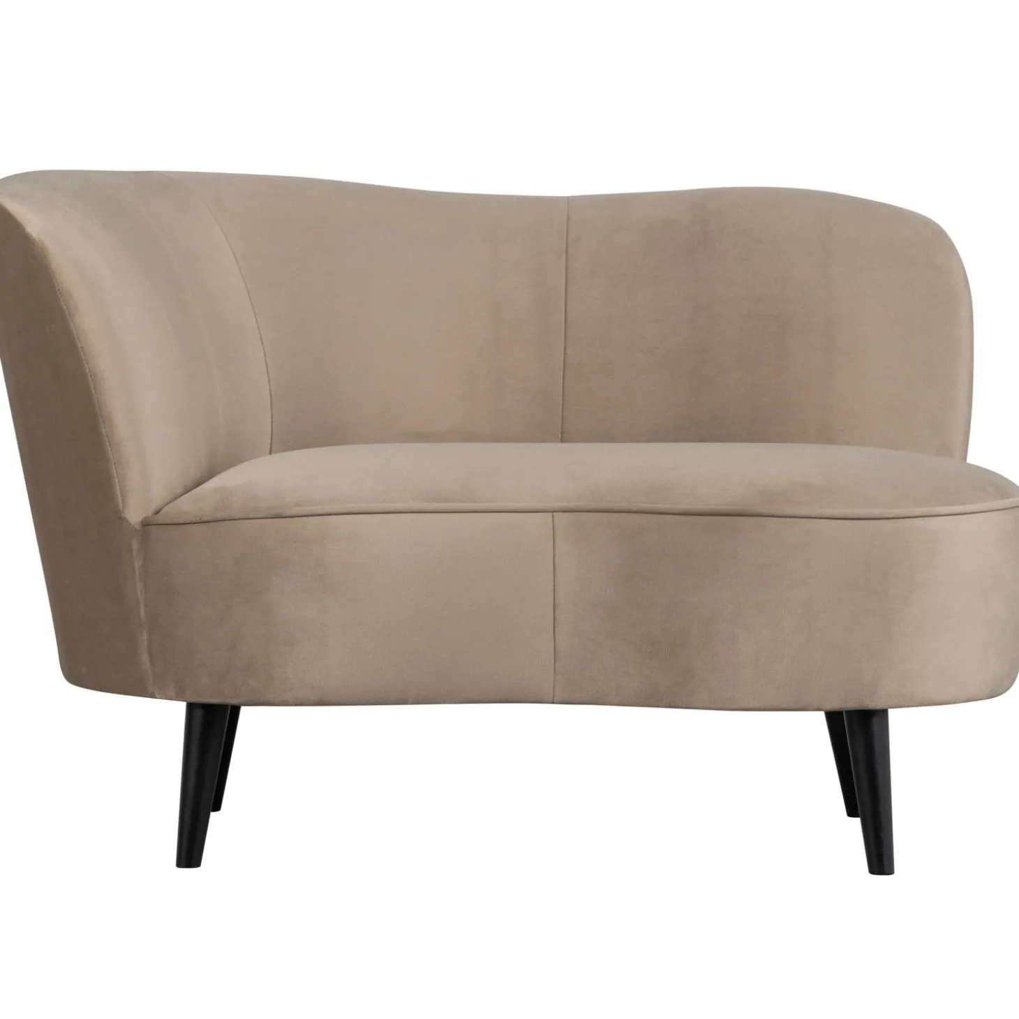 sara-lounge-fauteuil-links-vel-VbiDqyHo-1.webp Online WOOOD Sara Lounge Fauteuil Links Velvet Khaki