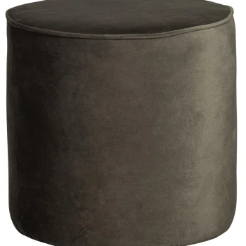 New WOOOD Sara Poef Hoog Velvet Warm 46xø46 Groen