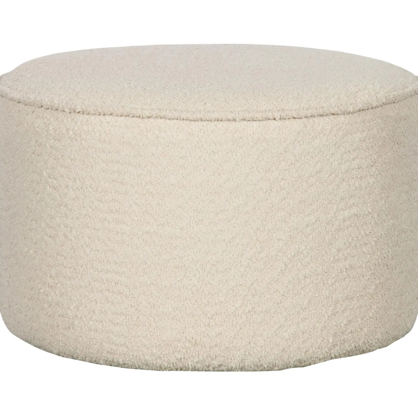 sara-poef-laag-boucl-crme-36x6-fcaIlWuw-0.webp Hot WOOOD Sara Poef Laag Bouclé Crème 36xø60