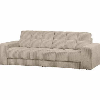 Clearance WOOOD Second Date 2-zits Bank Ribstof Travertin