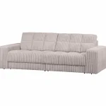 Online WOOOD Second Date 2-zits Bank Ribstof Naturel