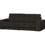 Online WOOOD Second Date 2-zits Bank Vintage Antraciet