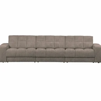 New WOOOD Second Date 3-zits Bank Ribstof Mud