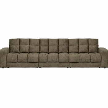 Online WOOOD Second Date 3-zits Bank Structure Velvet Bonsai