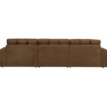 Discount WOOOD Second Date 3-zits Bank Structure Velvet Brass