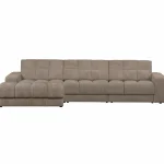Online WOOOD Second Date Chaise Longue Links Ribstof Mud