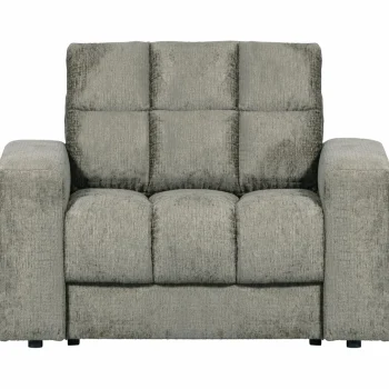 Hot WOOOD Second Date Fauteuil Structure Velvet Frost