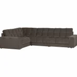 Best WOOOD Second Date Hoekbank Links Vintage Warm Grijs