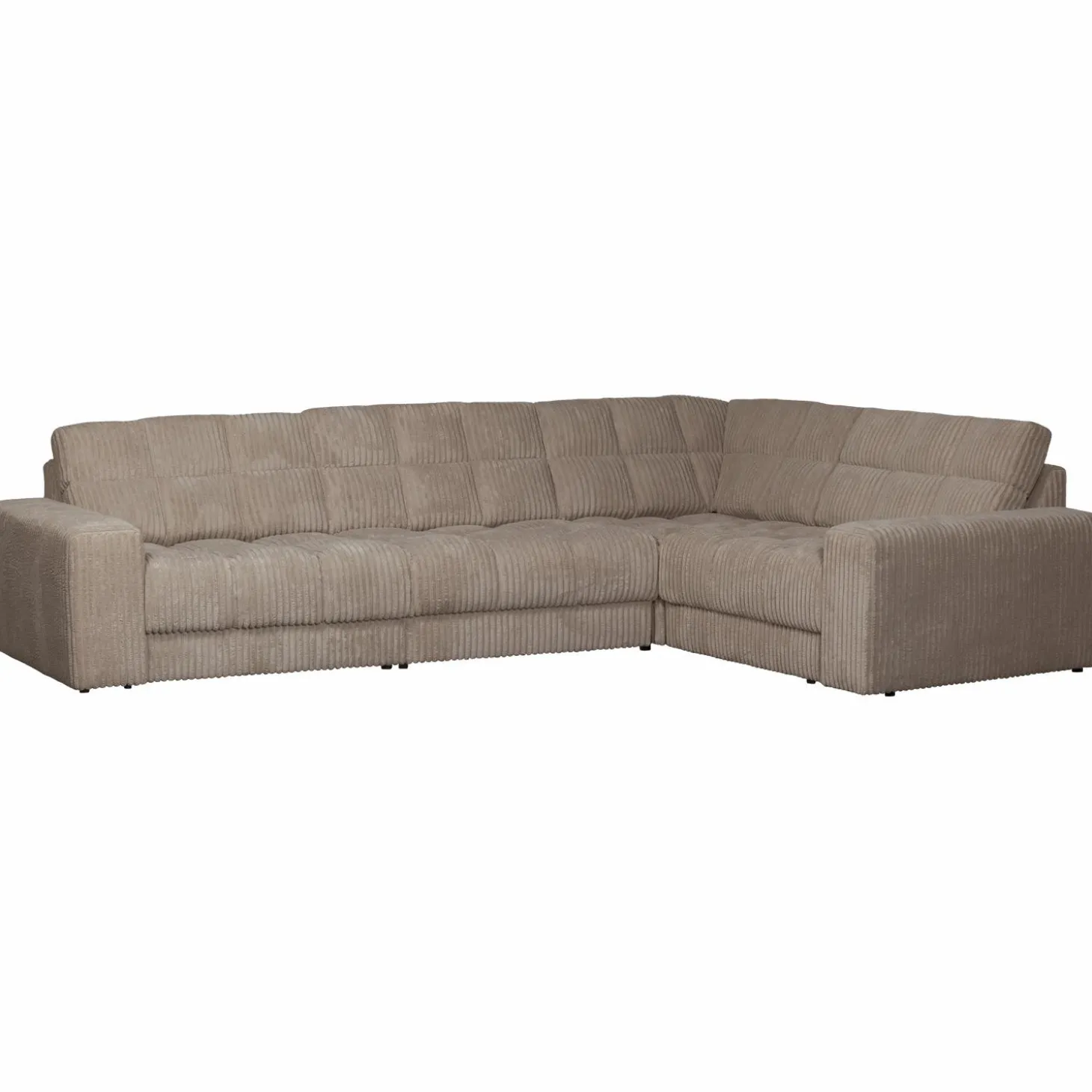 second-date-hoekbank-rechts-ri-HVpCGXRB-0.webp Discount WOOOD Second Date Hoekbank Rechts Ribstof Mud