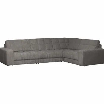 Sale WOOOD Second Date Hoekbank Rechts Ribstof Terrazzo