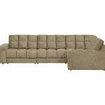 Discount WOOOD Second Date Hoekbank Rechts Structure Velvet Wheatfield