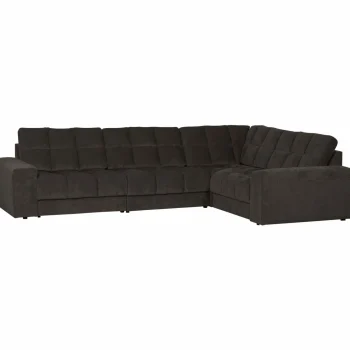 Outlet WOOOD Second Date Hoekbank Rechts Vintage Antraciet