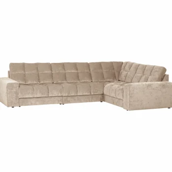 Outlet WOOOD Second Date Hoekbank Rechts Vintage Nougat