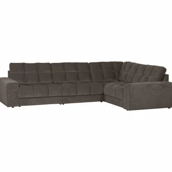 Hot WOOOD Second Date Hoekbank Rechts Vintage Warm Grijs