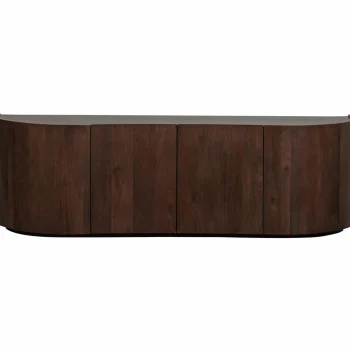 Fashion WOOOD Sense Dressoir 4-deurs Mango Hout Walnoot