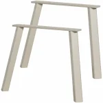 Discount WOOOD Set V 2 - Haarlem 4-standen Poot Eiken Dakargrau