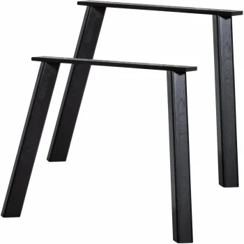 Sale WOOOD Set V 2 - Haarlem 4-standen Poot Eiken Blacknight