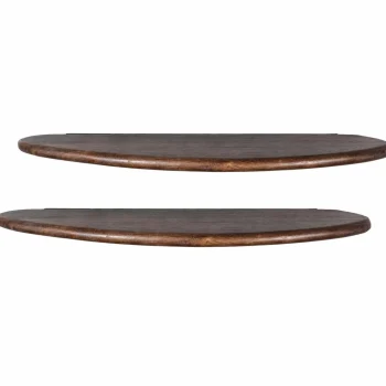 Fashion WOOOD Set V 2 - Layer Wandplanken Mango Hout Walnoot