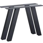 Hot WOOOD Set V 2 - Tablo Outdoor A-vorm Poot Metaal